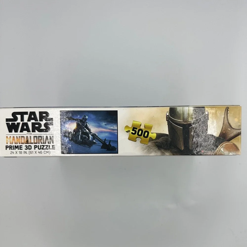 Star Wars The Mandalorian 500 Piece Prime 3D Puzzle New Sealed‎ Disney+